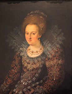 ドイツ語：ブランデンブルクの肖像 バルバラ・ソフィア・フォン・ブランデンブルクの肖像 バルバラ・ソフィア・フォン・ブランデンブルク 作： ゲオルグ・ドナウアー