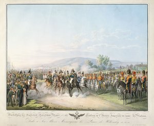 ルートヴィヒフォンクライスト作「ヨーロッパ軍の表」からの全ロシア帝国軍の表、c.1828-1845 作： Georg Emanuel Opitz