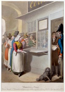 王宮のパブリック・ライター ジョージ・エマニュエル・オピッツ（1775-1841）によるリトグラフ 19世紀 パリ、カルナヴァレ美術館