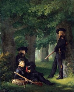 前哨任務1815 作： Georg Friedrich Kersting