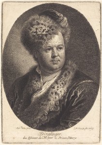 ヨハン・メルヒオール・ディングリンガー 作： Georg Friedrich Schmidt after Antoine Pesne