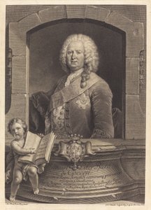 サミュエル・リーベル・バロ・デ・コッチェジ 作： Georg Friedrich Schmidt after Jean Pesne