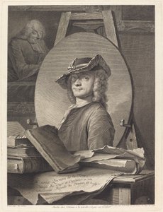 モーリス・カンタン・ド・ラ・トゥール 作： Georg Friedrich Schmidt after Maurice Quentin de La Tour