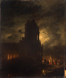 夜行行列 作： Georg Gillis van Haanen