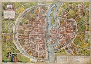 ブラウン，ジョージ（1541-1622）。オルテリウス，アブラハム（1527-1598）。HOGENBERG, Franz (1535-1590).1572-1617 パリ（1572年）。エッチング。スペイン、カスティーリャとレオン。サラマンカ.サラマンカ大学図書館 作： Georg Hogenberg Franz (1535 90) & Ortelius Abraham (1527 98) Braun