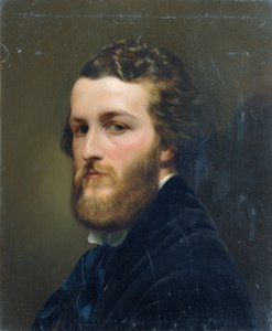 自画像 作： Georg Koberwein