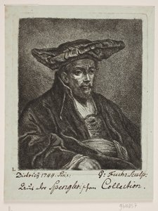 ベレー帽の男 作： Georg Mathias Fuchs