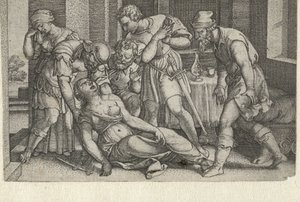 瀕死のルクレティアとコラティヌスとブルータス 初期ローマ史の物語 (シリーズ タイトル) 作： Georg Pencz