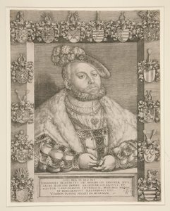 賢者フリードリヒ、ザクセン選帝侯 作： Georg Pencz