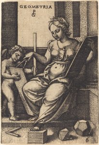 ジオメトリ 作： Georg Pencz