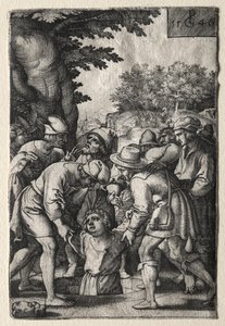 ジョセフは井戸に降ろされました 作： Georg Pencz