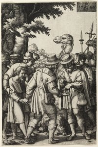 兄弟に売られたヨセフ 作： Georg Pencz