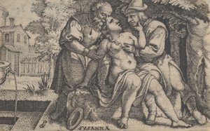 スザンナと長老たち。 作： Georg Pencz