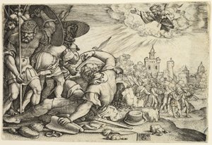 聖パウロの回心 作： Georg Pencz