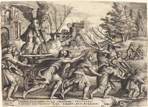 時の勝利 作： Georg Pencz