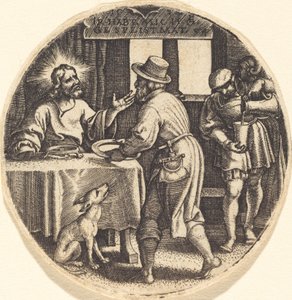 飢えた人々を養うために 作： Georg Pencz