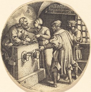 囚人を訪ねる 作： Georg Pencz