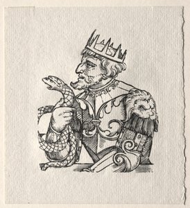 旧約の暴君：アンティオコス。 作： Georg Pencz