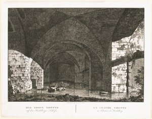 ハイデルベルク城の大洞窟 作： Georg Primavesi, after Peter Speeth