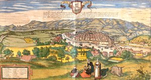 スペイン、ビルバオ 作： Georg and Hogenberg Franz (1535 90) Braun