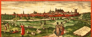 ローマ都市ブールジュ 作： Georg and Hogenberg Franz (1535 90) Braun