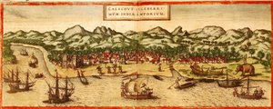 カリカット 作： Georg and Hogenberg Franz (1535 90) Braun