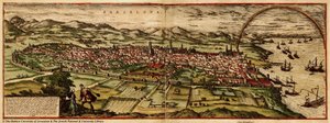 カタロン・タウン 作： Georg and Hogenberg Franz (1535 90) Braun