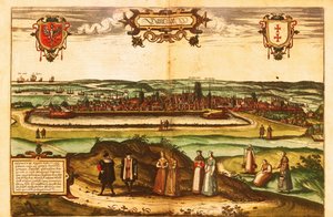 ポーランド、グダニスク 作： Georg and Hogenberg Franz (1535 90) Braun
