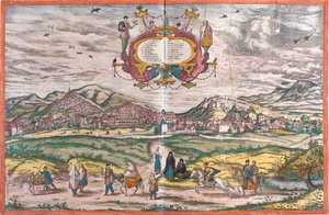 スペイン、グラナダ 作： Georg and Hogenberg Franz (1535 90) Braun