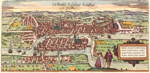 ロシア、カリーニングラード 作： Georg and Hogenberg Franz (1535 90) Braun