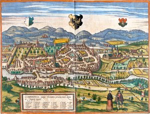 ドイツ、ケンプテン 作： Georg and Hogenberg Franz (1535 90) Braun