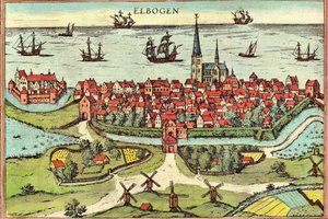 スウェーデン、マルメ 作： Georg and Hogenberg Franz (1535 90) Braun