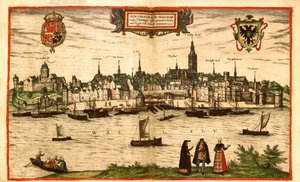 オランダ、ナイメーヘン 作： Georg and Hogenberg Franz (1535 90) Braun