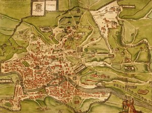 イタリア、ローマ 作： Georg and Hogenberg Franz (1535 90) Braun