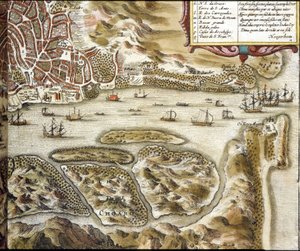 ゴアBraunとHogenbergによるアトラス「Civitates Orbis terrarum」によると