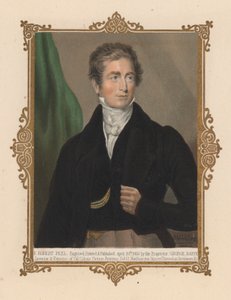ロバート・ピール卿（イギリスの政治家、2度の首相）（カラーリトグラフ 作： George (after) Baxter