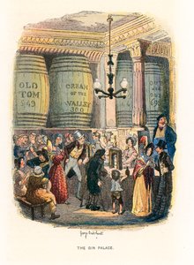 厳しい時代のイラスト 作： George (after) Cruikshank