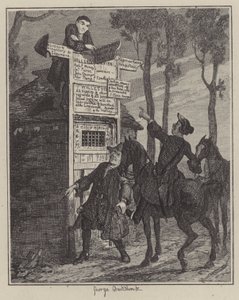 ジャック・シェパードのイラスト（彫刻 作： George (after) Cruikshank