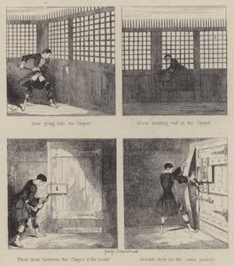ジャック・シェパードのイラスト（彫刻 作： George (after) Cruikshank