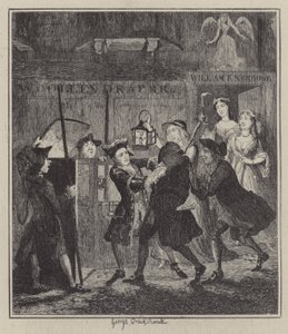ジャック・シェパードのイラスト（彫刻 作： George (after) Cruikshank