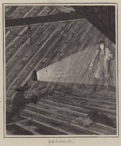 ジャック・シェパードのイラスト（彫刻 作： George (after) Cruikshank