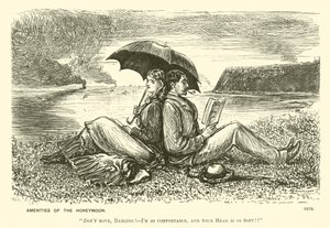 ハネムーンのアメニティ（刻印 作： George (after) Du Maurier
