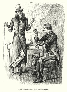 ジョージ・デュ・モーリアの「トリルビー」のイラスト（彫刻 作： George (after) Du Maurier