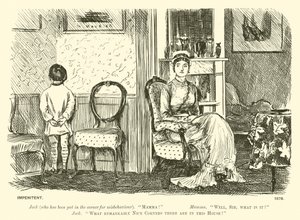 インペニテント(彫刻) 作： George (after) Du Maurier