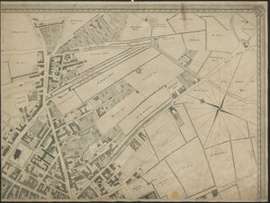 「レバプールの町と港の新しく正確な計画」、トーマス・キッチンによって刻まれた調査から