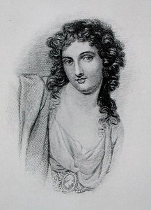 レディ・ハミルトン（c.1765-1815）（エングレーヴィング） 作： George (after) Romney