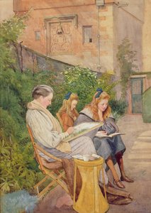 アーティストの娘と孫娘 作： George, 9th Earl of Carlisle Howard