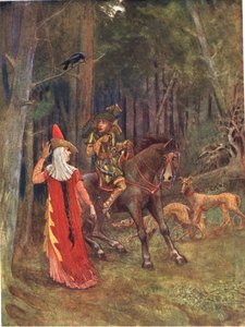 Waldesgesprach、「絵本の絵本」からのイラスト、1910
