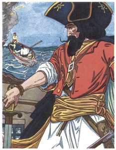 海賊の肖像 George Albert Williams (1875-1932) 1913年「The boys book of pirates」より引用
