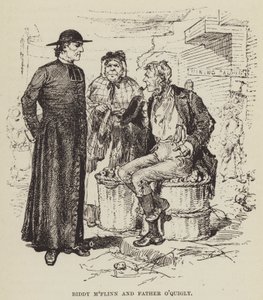 ビディMFlinnと父OQuigly 作： George Augustus Sala